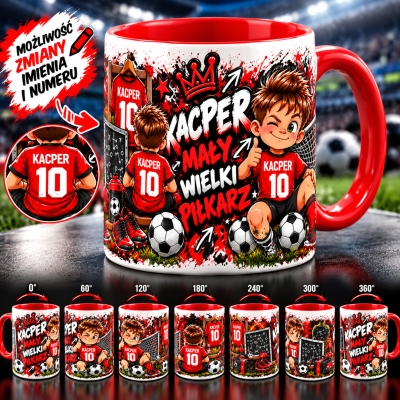KUBEK MAŁY WIELKI PIŁKARZ
